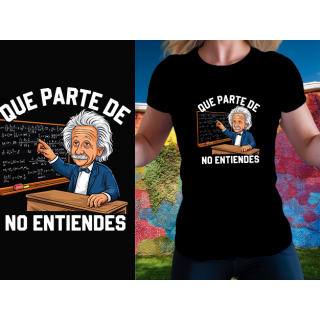 Einstein "Que parte no entiendes"