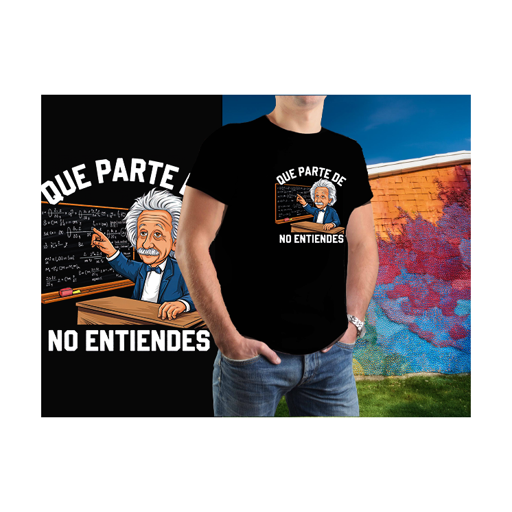 Einstein "Que parte no entiendes"