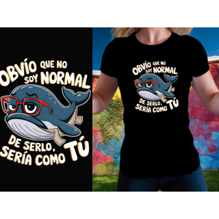 Obvio que no soy normal