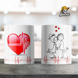Taza enamorados
