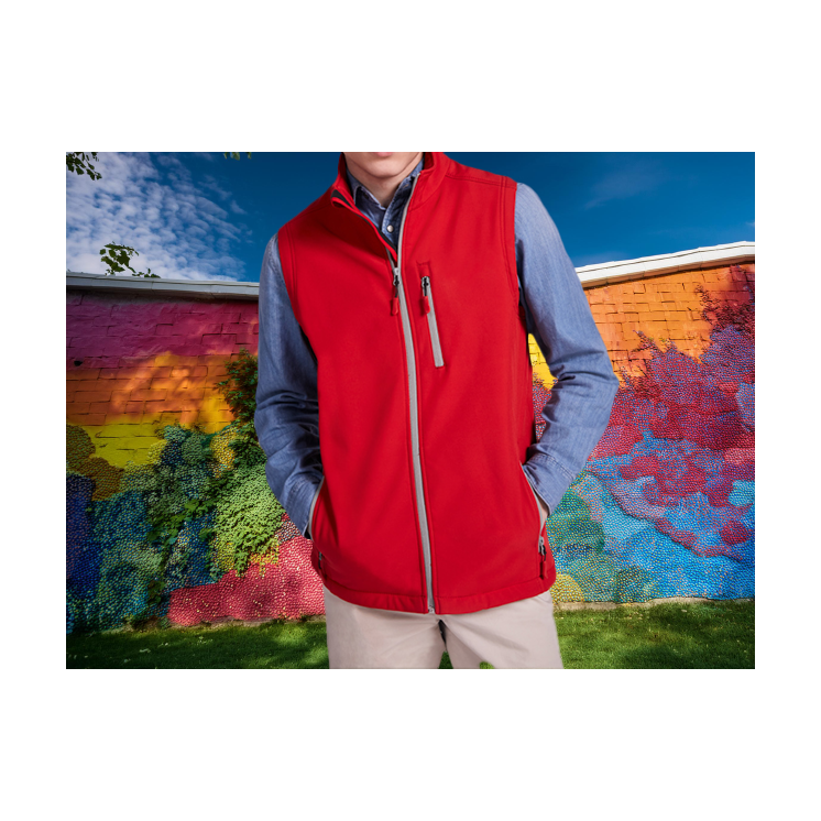 Chaleco softshell unisex