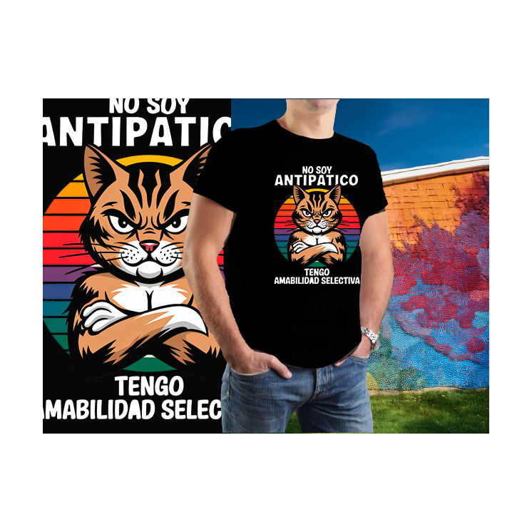 Gato antipático