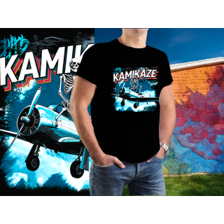 Expresa tu espíritu libre y desafiante con nuestra camiseta "Kamikaze"