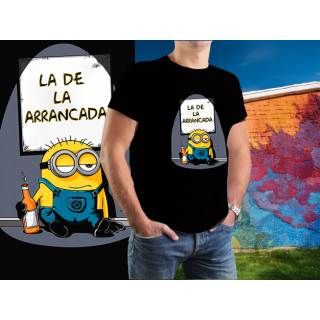 Camiseta Minion Borracho - La de la Arrancada