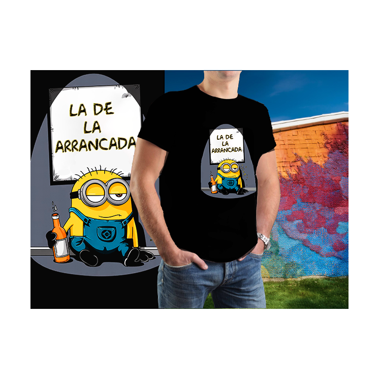 Camiseta Minion Borracho - La de la Arrancada